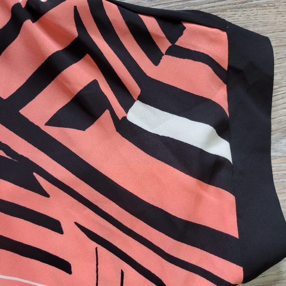 NY Collection Blouse Women's Size XL coral - Picture 4 of 7